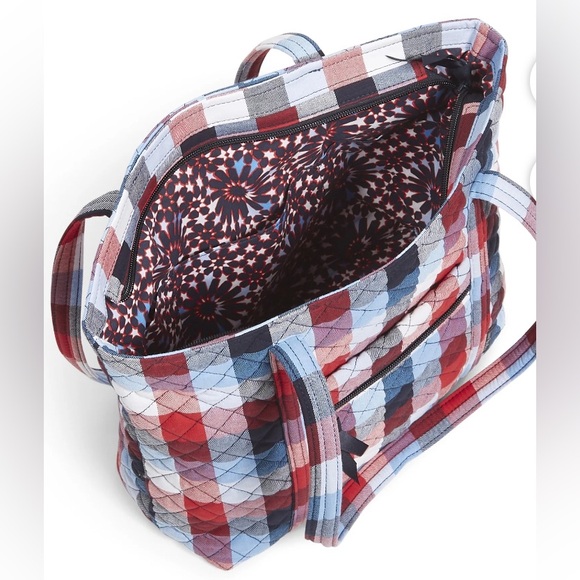 Vera Bradley Handbags - Vera Bradley - Patriotic Plaid Glenna Satchel Women’s Shoulder Bag (NWT)